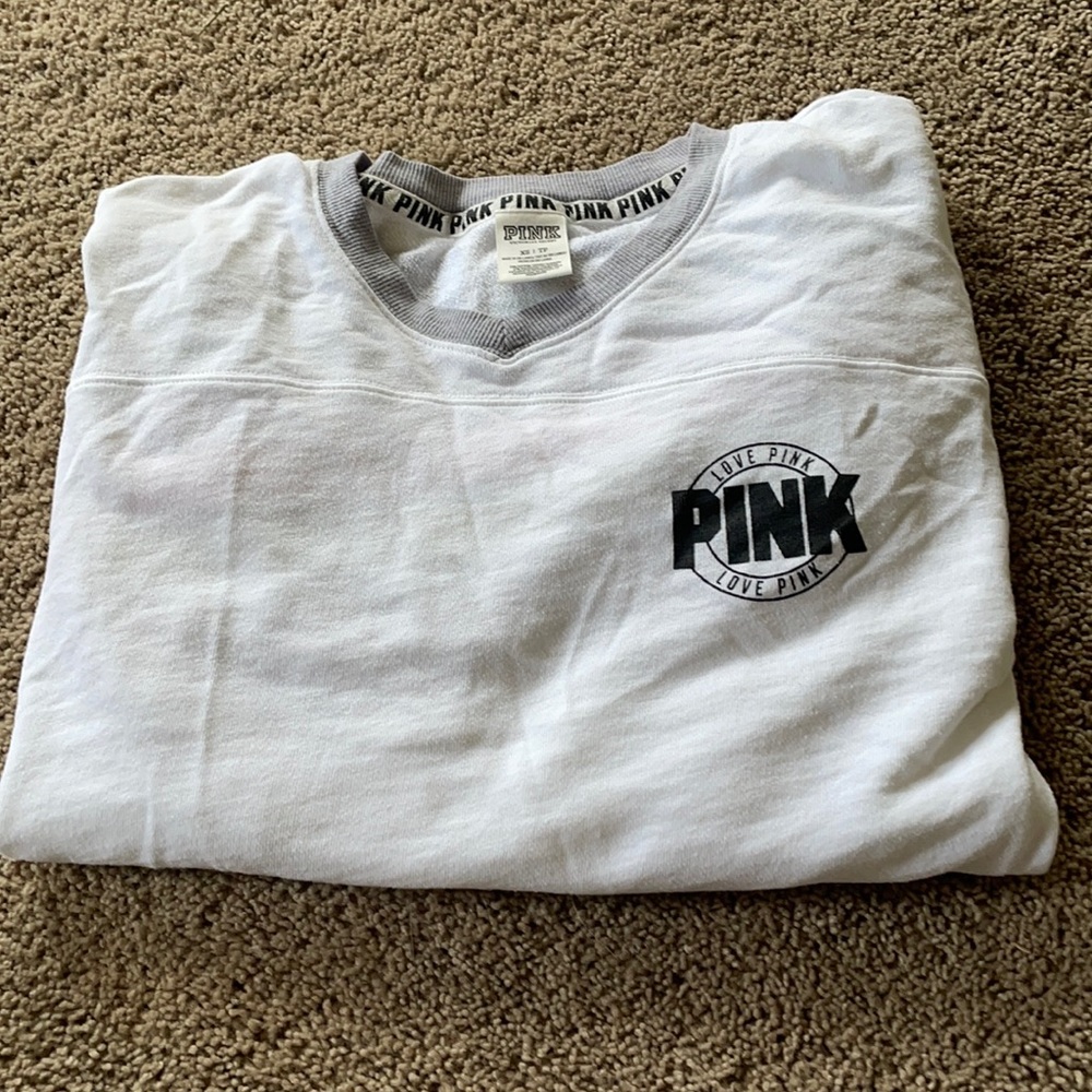 Pink pull over